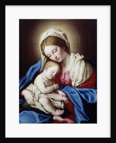 Sleep of the Child Jesus by Sassoferrato