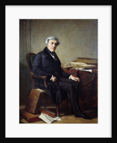 Portrait of Jules Michelet by Thomas Couture
