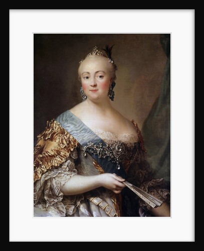 Portrait of Elizabeth Petrovna by Alexander Roslin