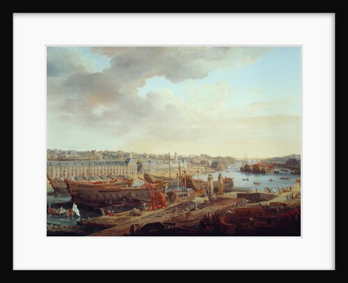 The City of Brest by Louis Nicolas Van Blarenberghe