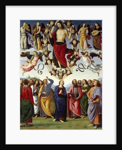 Ascension of Christ by Perugino