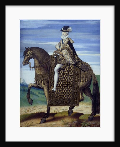 Equestrian portrait of Henry IV by Anonymous