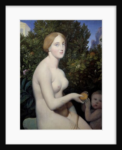 Venus at Paphos by Jean-Auguste-Dominique Ingres and Alexandre Desgoffes by Anonymous