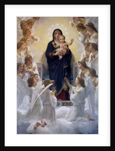 The Virgin with Angels by William Adolphe Bouguereau