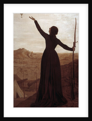 The Balloon by Pierre Puvis de Chavannes