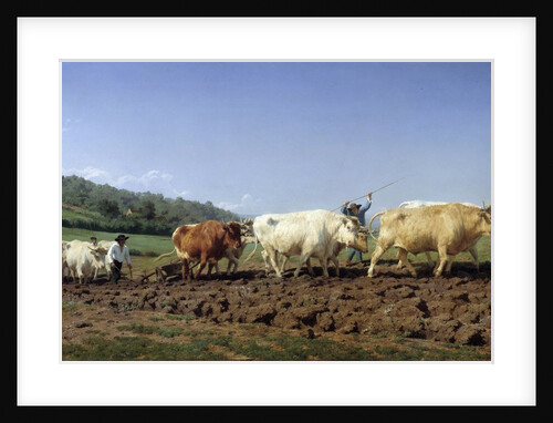 Ploughing in Nevers by Rosa Bonheur