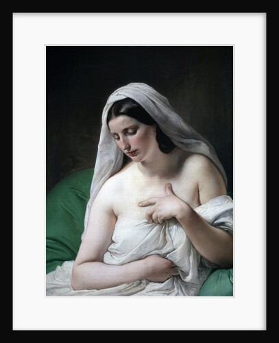Odalisque (Odalisca) by Francesco Hayez