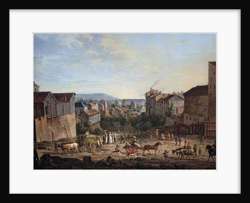 Michottes Bastion in Nancy by Jean Baptiste Claudot