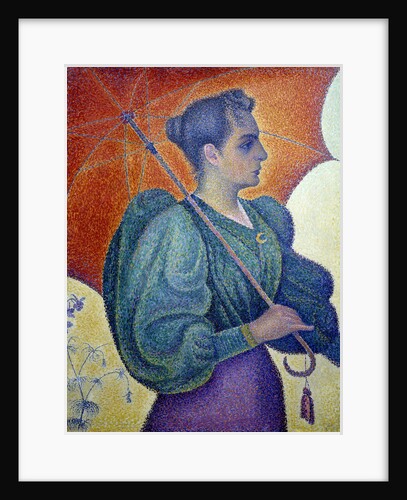 Woman with a Parasol by Paul Signac