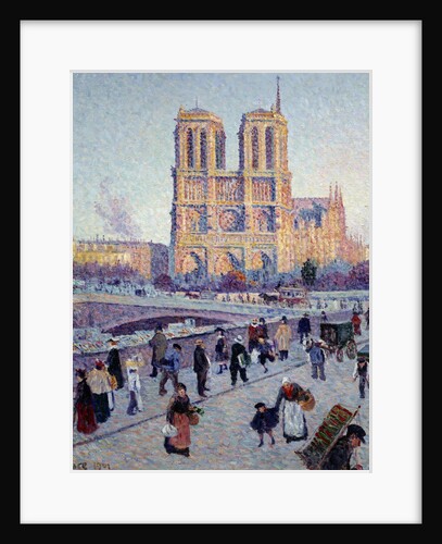 The Quai Saint-Michel and Notre-Dame by Maximilien Luce