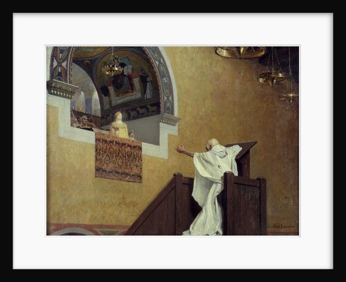 Saint John Chrysostom confronting the Empress Eudoxia by Jean Paul Laurens
