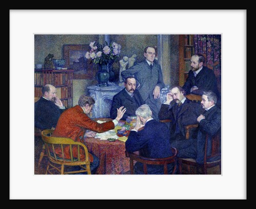 The Reading by Theo van Rysselberghe