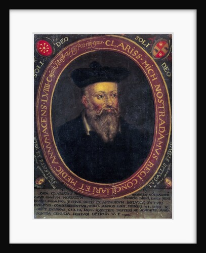 Portrait of Nostradamus by Anonymous