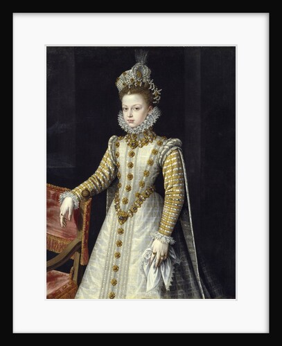Portrait of the Infanta Isabel Clara Eugenia by Alonso Sanchez Coello