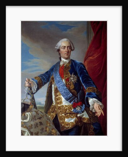 Portrait of Louis XV by Louis Michel van Loo