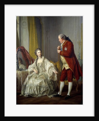 Portrait of the Marquis de Marigny and his Wife by Louis Michel van Loo
