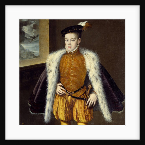 Portrait of Prince Don Carlos by Alonso Sanchez Coello