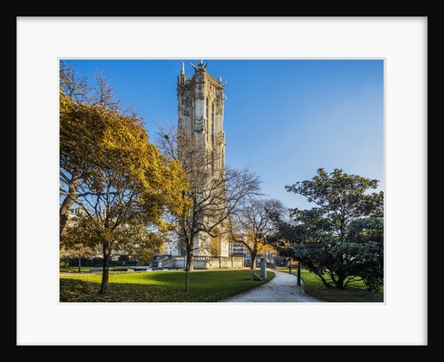 View of the Tour (tower) Saint-Jacques by Anonymous