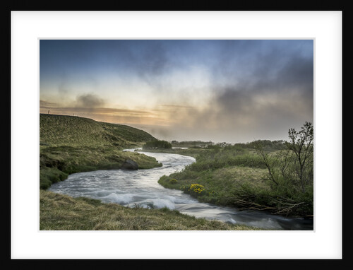 Laxa river in Thingeyjarsysla, Iceland by Anonymous