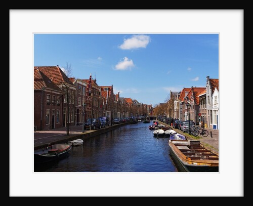 Canal Scenes in the city of Alkmaar by Anonymous