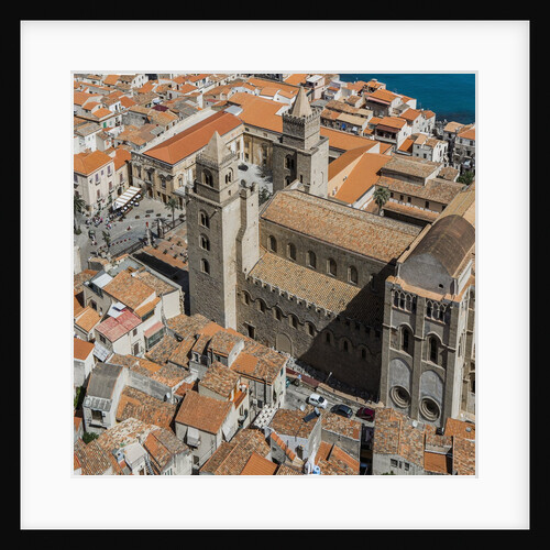 View of the Duomo (Cathedral) from the Rocca (fortress) by Anonymous