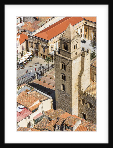 The roofs of old town and one of the towers of the Duomo (Cathedral) from the Rocca (fortress) by Anonymous