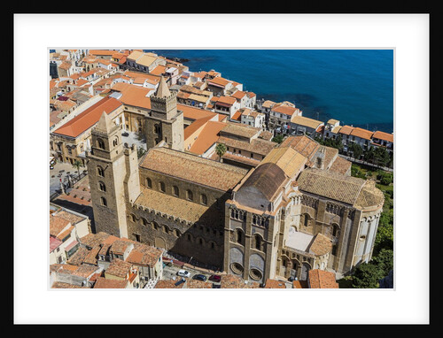 View of the Duomo (Cathedral) from the Rocca (fortress) by Anonymous