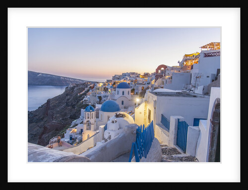 Oia, view of the village by Anonymous