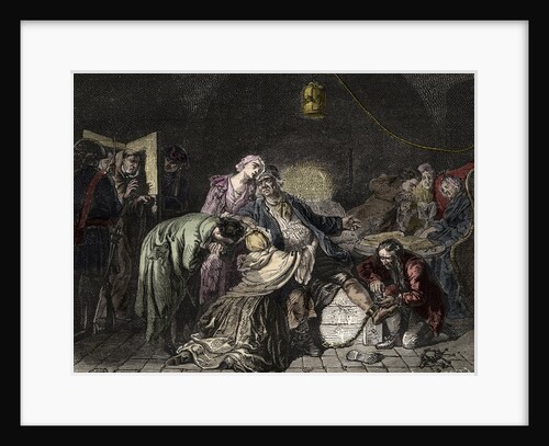 The Farewell of Calas to his Family by Anonymous