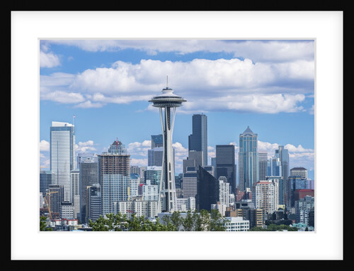 Seattle Skyline by Anonymous