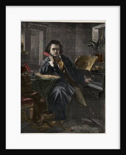 Portrait of Ludwig van Beethoven by Anonymous