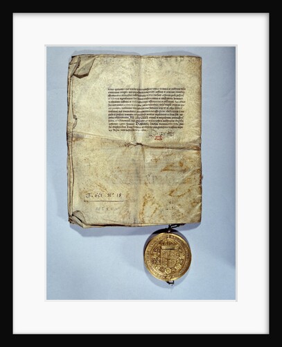 The treaty of Amiens, 1527 by Anonymous