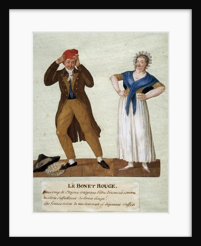 The Red Cap (Phrygian cap) by Lesueur brothers