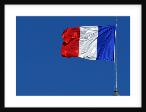 French flag by Anonymous