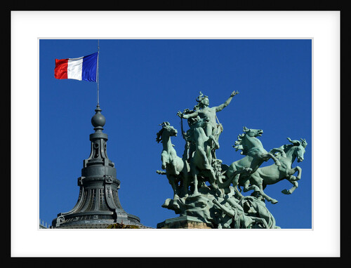 French flag by Anonymous