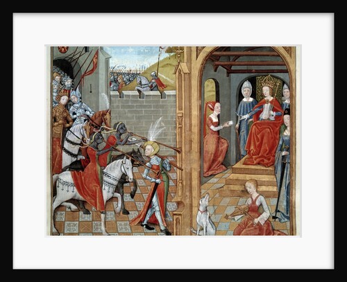 The Amazons at the court of a queen (Louise of Savoy) by Anonymous