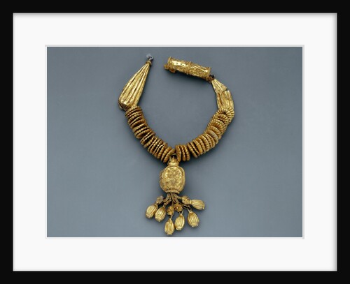 Elements from a gold necklace, 4th century BC by Anonymous