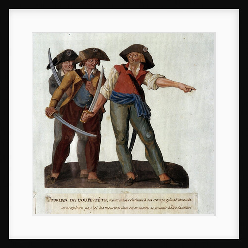 Depiction of Mathieu Jouve Jourdan by Lesueur Brothers