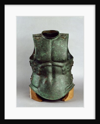 Bronze Cuirass, in form of a male torso, end 4th century BC by Anonymous