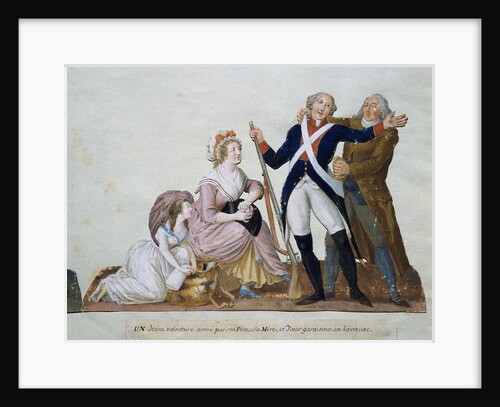 Departure of an army volunteer by Lesueur brothers