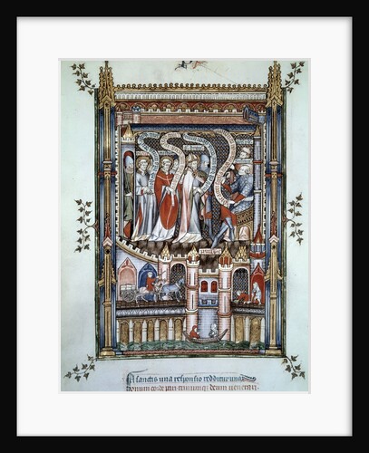 St. Denis in front of Fescennius by Anonymous