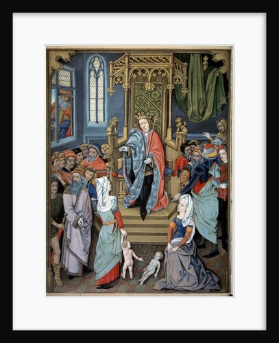 The Judgment of Solomon by Anonymous