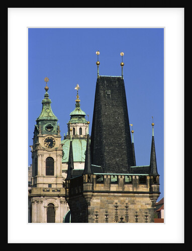 Old Town, Charles Street Bridge, West Tower, Prague, Czech Republic by Anonymous