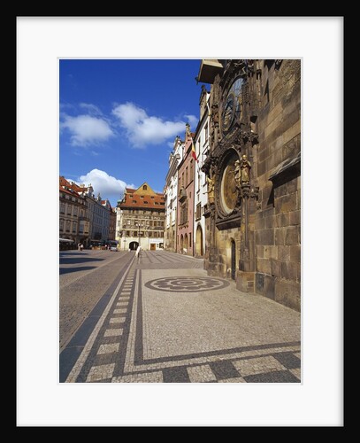 Old Town Hall Astronomical Clock, Prague, Czech Republic by Anonymous