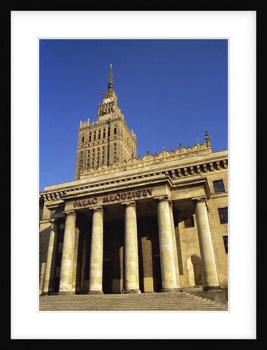 Palace of Culture and Science, Warsaw, Poland by Anonymous