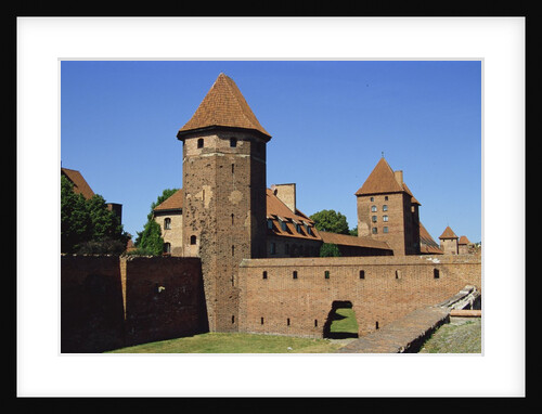 Malbork Castle, Malbork, Poland by Anonymous
