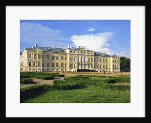 Rundale Palace, Bauska, Latvia by Anonymous