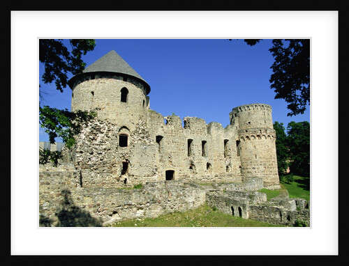 Cesis Medieval Castle, Cesis, Latvia by Anonymous