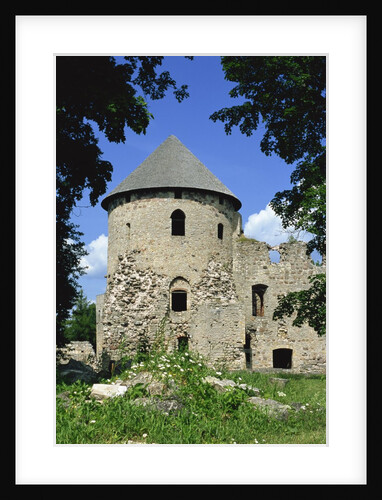 Cesis Medieval Castle, Cesis, Latvia by Anonymous
