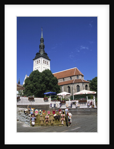 St. Nicholas Church, Old Town, Tallinn, Estonia by Anonymous